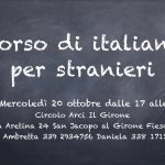 Corso di Italiano per stranieri